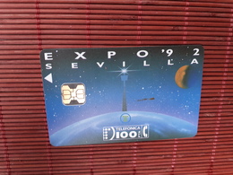 Expo 92 Sevilla Phonecard (Mint,Neuve)  Rare - Gratis Uitgaven