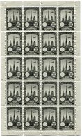 FRANCE MEETING DE ROUEN EPREUVE DE 20 TIMBRES EN NOIR SANS LA VALEUR DENTELES NEUFS ** / *  AVEC CERTIFICAT CALVES - Aviation