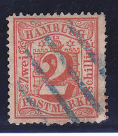 HAMBURG, 3, Mi3, Oblitéré , Cote 150-130€ ( W1911/034) - Hamburg