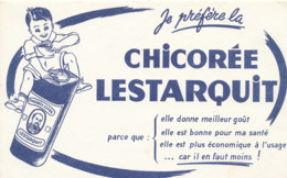 BU 1601 -/  BUVARD    CHICOREE  LESTARQUIT - Café & Thé