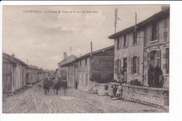 COUPEVILLE - Le Bureau De Tabac Et La Rue De Saint-Jean - Otros & Sin Clasificación