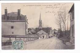 110 - MOURMELON-LE-GRAND - La Rue De L'Eglise - Mourmelon Le Grand
