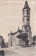 POSTCARD SPAIN ESPAÑA - ORENSE - CARBALLINO - IGLESIA PARROQUIAL - Orense