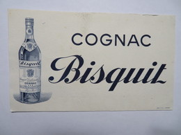 Buvard : Cognac BISQUIT - Liqueur & Bière