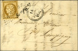 PC 2797 / N° 1 Belles Marges Cursive 53 / Sampigny Sur Lettre Locale Dateur B. 1852. - TB / SUP. - R. - 1849-1850 Cérès