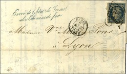 Grille + Taxe 25 DT / N° 4 Càd PARIS (60). 1850. - TB. - 1849-1850 Cérès