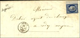 PC 150 / N° 4 Bdf Càd T 15 AUBIN (11) Cursive 11 / Asprières. 1852. - SUP. - R. - 1849-1850 Cérès