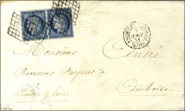 Grille / N° 4 Paire Càd ASSEMBLEE NATIONALE / POSTES. 1851. - TB. - R. - 1849-1850 Cérès