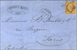 Etoile / N° 13 Piquage Susse Càd PARIS (60) Sur Lettre Locale. - TB. - 1853-1860 Napoleon III