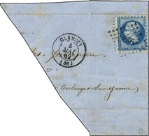 PC 876 / N° 14 Piquage De Clamecy Càd T 15 CLAMECY (56) 4 MAI 62 Sur Fragment De Lettre. - TB. - R. - 1853-1860 Napoleon III