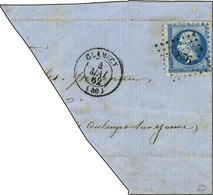 PC 876 / N° 14 Piquage De Clamecy Càd T 15 CLAMECY (56) 4 MAI 62 Sur Fragment De Lettre. - TB. - R. - 1853-1860 Napoléon III