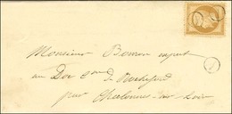 B Rur A (2 Frappes) / N° 21 Sur Lettre Avec Texte Pour Chalonnes Sur Loire. - TB / SUP. - 1862 Napoléon III.