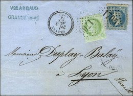 GC 1705 / N° 29 + 53 Càd T 23 GRANNE (25). 1873. - TB / SUP. - R. - 1863-1870 Napoleon III With Laurels
