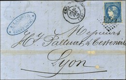 GC 1222 / N° 44 Belles Marges Càd T 17 CREST (25). 1870. - TB. - R. - 1870 Ausgabe Bordeaux