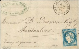 GC 3782 / N° 44 Belles Marges, Càd T 16 ST NICOLAS-DE-LA-GRAVE (85). 1871. - SUP. - R. - 1870 Emission De Bordeaux