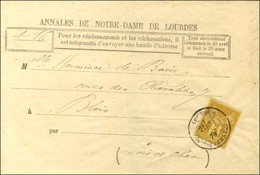 Càd LOURDES / HAUTES-PYRENEES / N° 86 Sur Bande D'imprimé. 1879. - TB / SUP. - 1876-1878 Sage (Type I)