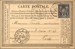 Càd PARIS 1 / PASSY / N° 89 Sur CP Du 1er Mai 1878. 1er Jour Du Tarif. - TB. - R. - 1876-1878 Sage (Type I)