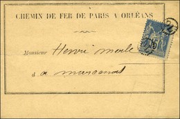 OL (2 Frappes) / N° 90 Sur Lettre De Neussargues Pour Marsenat (Cantal). 1891. - SUP. - 1876-1878 Sage (Type I)