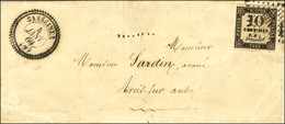 PC 109 (Arcy-s-Aube) / Timbre-taxe N° 2 Càd T 22 JASSEINES (9) Sur Lettre Adressée Localement à Arcy Sur Aube. 1869. - T - 1859-1959 Briefe & Dokumente