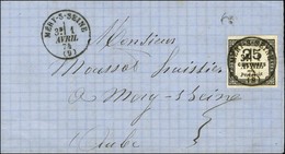 Càd T 16 MERY-S-SEINE (9) / Timbre-taxe N° 5. 1874. - SUP. - 1859-1959 Briefe & Dokumente