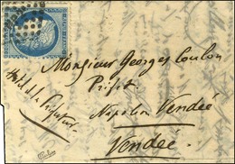 Lettre Avec Texte Daté De Paris Le 21 Octobre 1870 Pour Napoléon Vendée, Au Recto Losange HP 2° (Paris Au Havre), Au Ver - Oorlog 1870