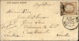 Càd PARIS (60) 25 JANV. 71 (timbre Décollé Par Immersion Puis Mal Recollé) Sur Gazette Des Absents N° 31 (MAISON ALPH. G - Oorlog 1870