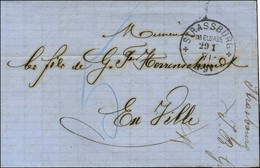 Càd STRASSBURG / IM ELSASS Sur Lettre Locale Taxée 5. 1871. - SUP. - Lettres & Documents