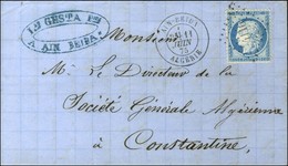 PC Du GC 4116 / N° 60 Càd AIN-BEÏDA / ALGERIE. 1875. - SUP. - Autres & Non Classés