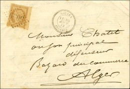 GC 5059 / N° 59 Petit Bdf Càd T 24 ROUIBA / ALGERIE Sur Lettre Locale Pour Alger. 1872. - SUP. - R. - Andere & Zonder Classificatie