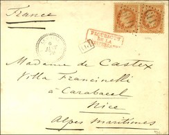 GC 5119 / N° 31 Paire Càd LE CAIRE / Bau FRANCAIS.1870. - TB. - R. - Maritime Post