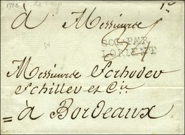 Lettre Avec Texte Daté Du Cap Le 15 Mai 1782 Pour Bordeaux. Au Recto, MP D'entrée COL. PAR / LORIENT. - TB / SUP. - R. - Maritieme Post