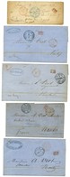 Lot De 5 Lettres De La Réunion Avec Càd De St Denis. - TB. - Maritieme Post