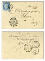 Losange CCH / CG N° 23 Càd Octo CORR.D.ARM / VINH-LONG. 1875. - SUP. - RR. - Poste Maritime