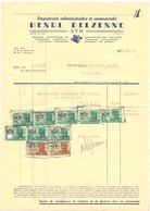 Factuur Facture - Imprimerie Henri Delzenne - Ath 1950 - Druck & Papierwaren