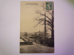 GP 2019 - 44  PORT-BRILLET  (Mayenne)  :  Vue De La Chaussée Et De L'USINE   1922   XXX - Sonstige & Ohne Zuordnung