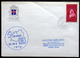 Iceland 1976  HAFNIA 76     Minr.507    ( Lot 6664 ) - Brieven En Documenten