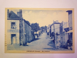 GP 2019 - 53  PORT-BRILLET  (Mayenne)  :  Rue Principale   1933   XXX - Other & Unclassified