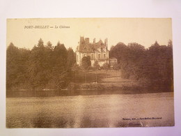 GP 2019 - 58  PORT-BRILLET  (Mayenne)  :  Le  CHÂTEAU   1937   XXX - Other & Unclassified