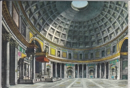 ROMA  Interno Del Pantheon   Viaggiata  Poste Vaticane - Panthéon