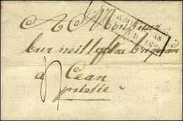 Cachet D'essai Encadré De Février 28 : CHERBOURG 48 / 22 FEVRIER 1828 (Cote : 1200). - B / TB. - R. - Other & Unclassified