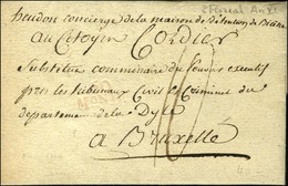 60 / Mon B. à Sec (S N° 9511 A) + Mention Manuscrite '' Heudon Concierge De La Maison De Détention De Bicêtre '' (S N° 9 - Lettres Civiles En Franchise