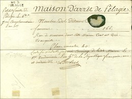 N° 3 / PELAGIE (S N° 9533 B) En Marge D'un Texte Daté Du 6e Jour Complémentaire An 3. - SUP. - Frankobriefe