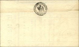 PREFECTURE DE POLICE / GRANDE FORCE Au Verso D'une Lettre Avec Texte Daté Du 19 Février 1813. - TB / SUP. - Civil Frank Covers