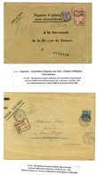 Lot De 19 Lettres Affranchies Au Type Mouchon (N° 112 à 118). - TB. - Collezioni