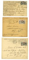 Lot De 16 Lettres Affranchies Avec Timbres à Surtaxe Dont Caisse D'Amortissement, Le Travail (N° 252) Et Les Provinces ( - Collections