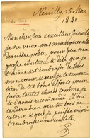 LOUIS-PHILIPPE 1er (1773-1850), Roi Des Français. - Andere & Zonder Classificatie