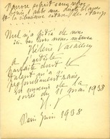 VACARESCO Hélène (1866-1947), Femme De Lettres Roumaine D'expression Française. - Sonstige & Ohne Zuordnung