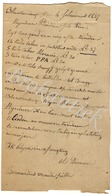 Bernardus VANDEPITTE Uit Blankenberge, Gelopen Brief,order Voor Tabak  Aan PLAIDEAU Fils Ainé à Menin 4 Februarius 1857 - 1800 – 1899