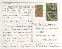 Timbre , Stamp  " Poisson , éléphant "  Sur Cp , Carte , Postcard Du 11/01/2005 - Lettres & Documents