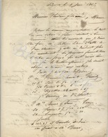 Mr PARDOEN   SOIGNIES   Reprsentant Pour PLAIDEAU Fils Ainé, Grosse Commande  Pour Différents Clients De La Région 1857 - 1800 – 1899